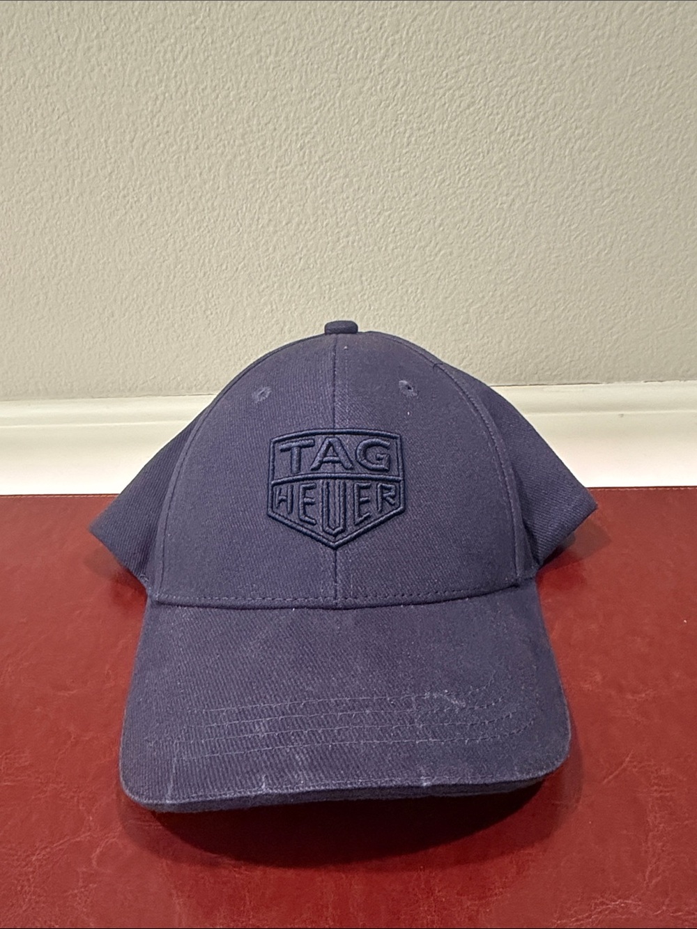 Tag Heuer Navy Blue Logo Hat